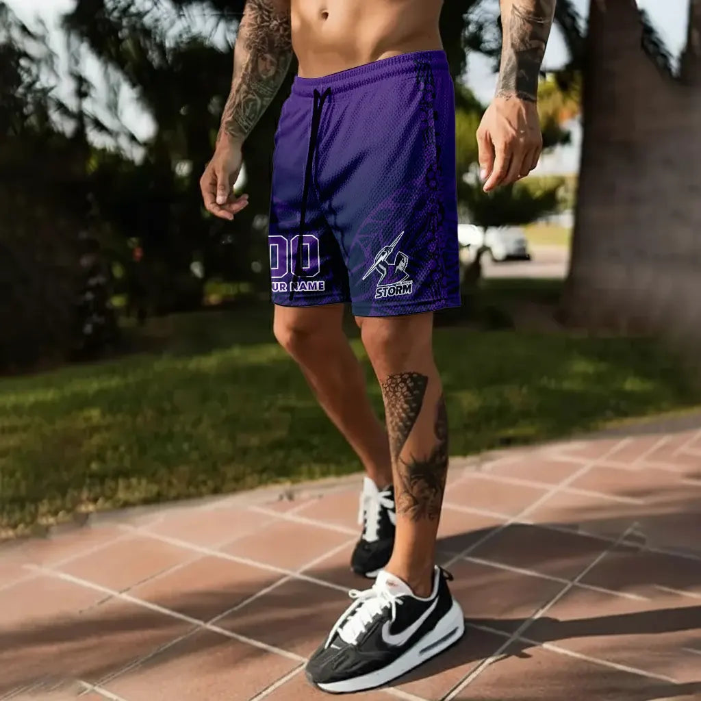 MEL Personalized Custom Short Pants