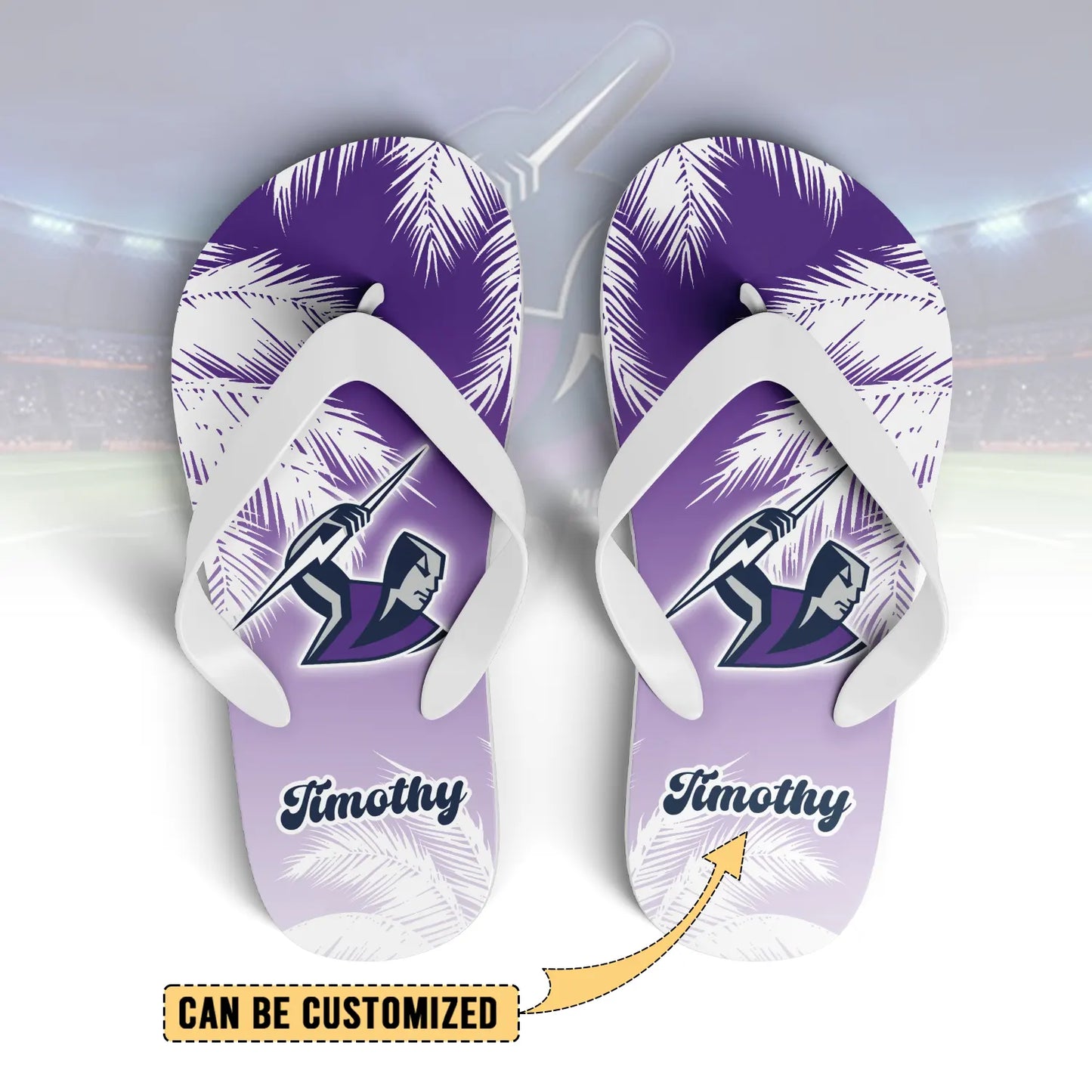 MEL Personalized Custom Flip Flops 6