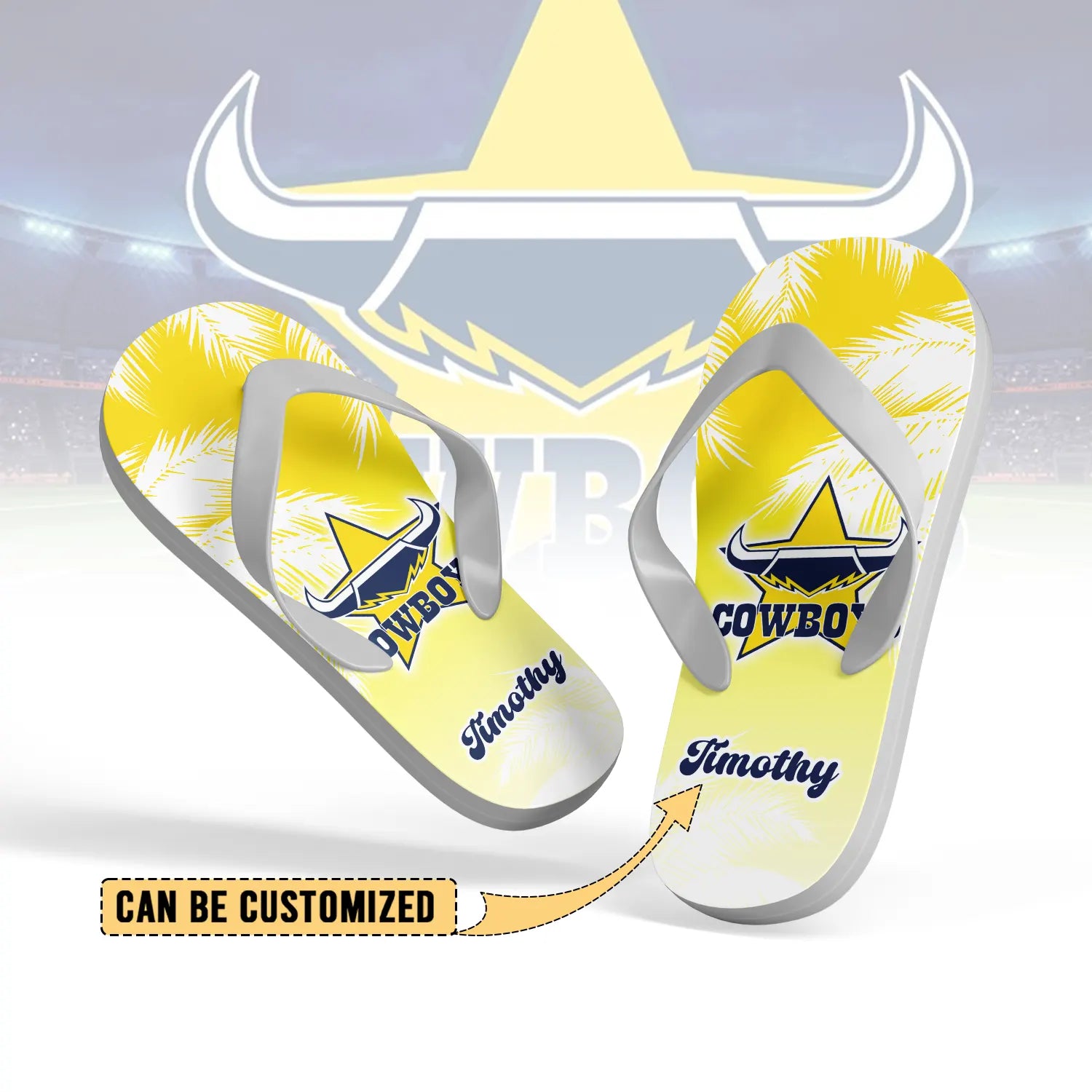 NQL Personalized Custom Flip Flops 6
