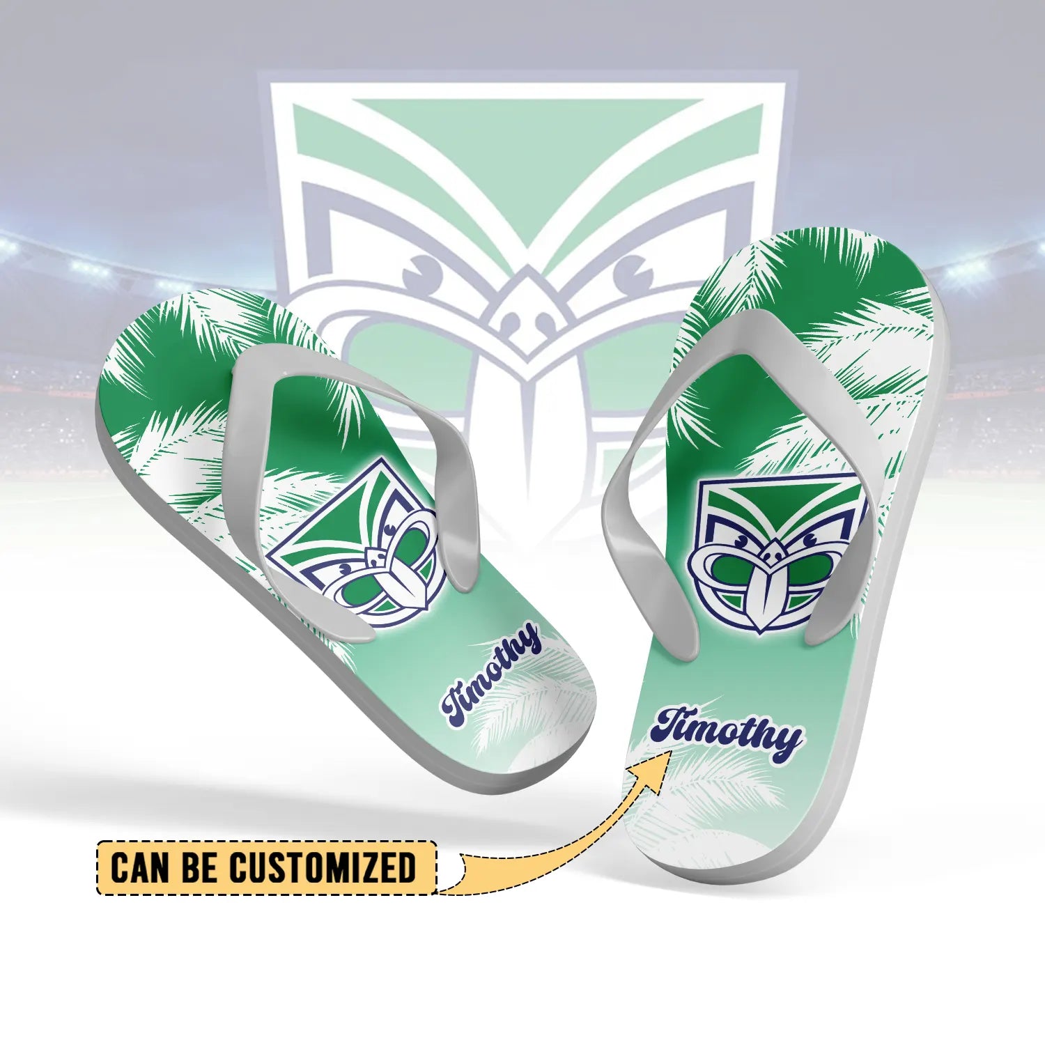 NZL Personalized Custom Flip Flops 6