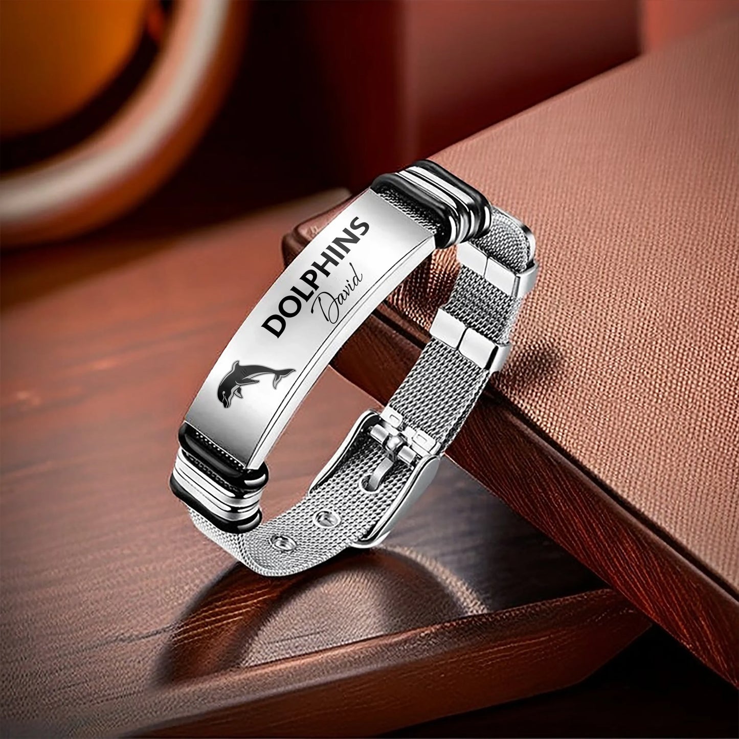 DOL Personalized Custom Men's Metal Bracelet