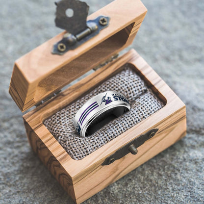 NRL Silver Tungsten Rings Gift For Fans 30
