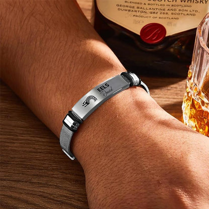 PAR Personalized Custom Men's Metal Bracelet