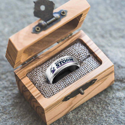 NRL Silver Tungsten Rings Gift For Fans 26