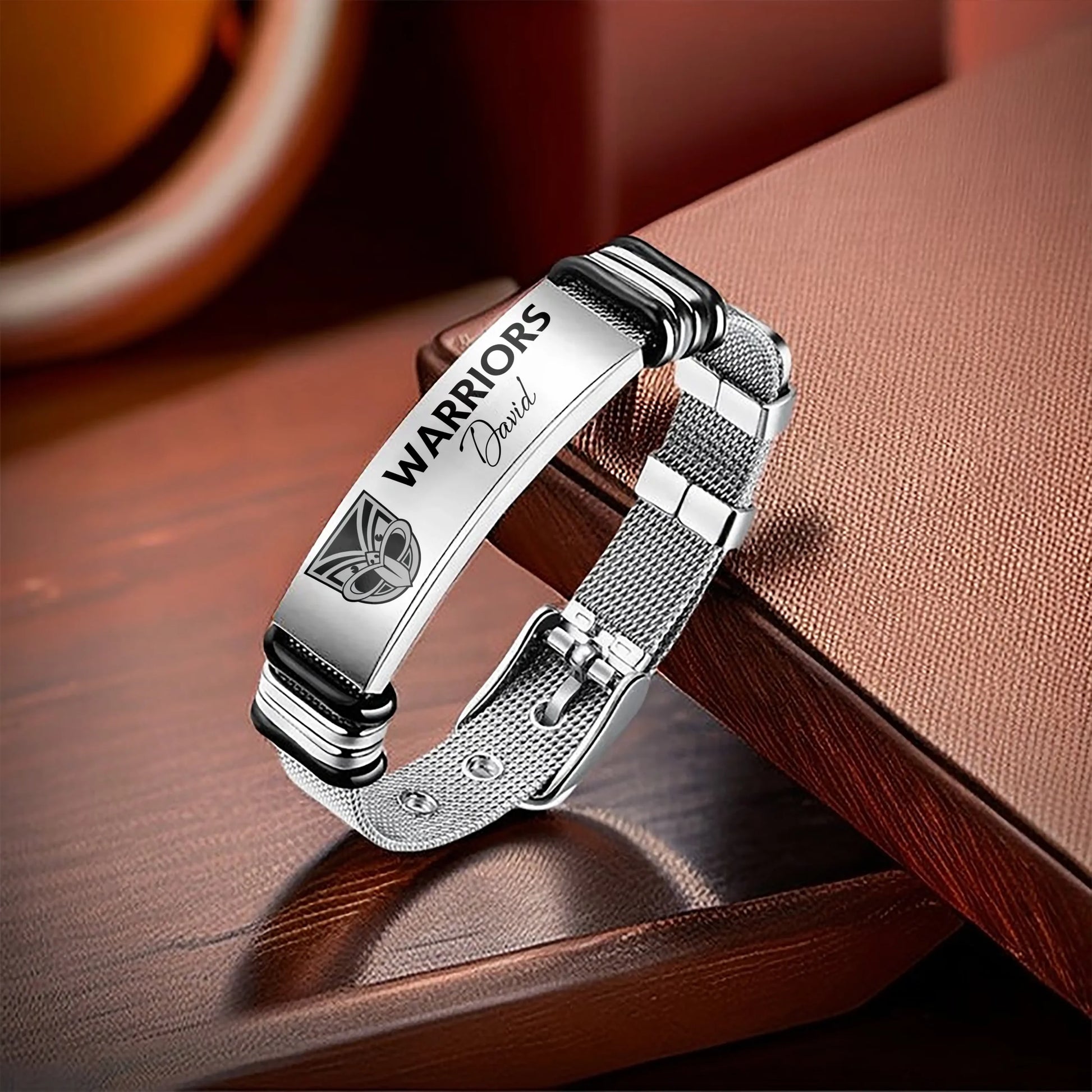 NZL Personalized Custom Men's Metal Bracelet