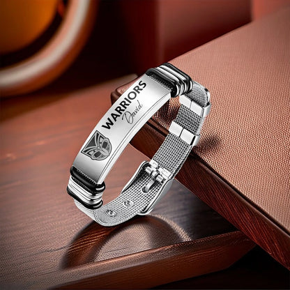 NZL Personalized Custom Men's Metal Bracelet