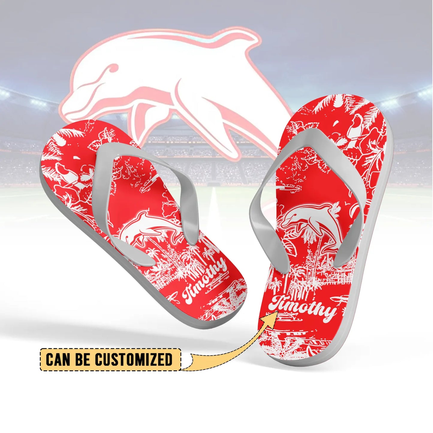 DOL Personalized Custom Flip Flops 8