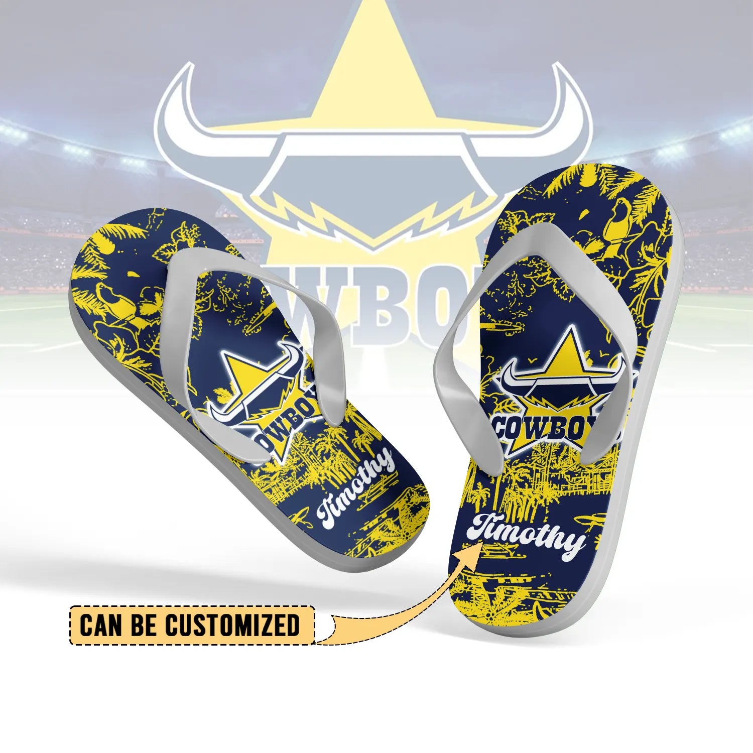 NQL Personalized Custom Flip Flops 8