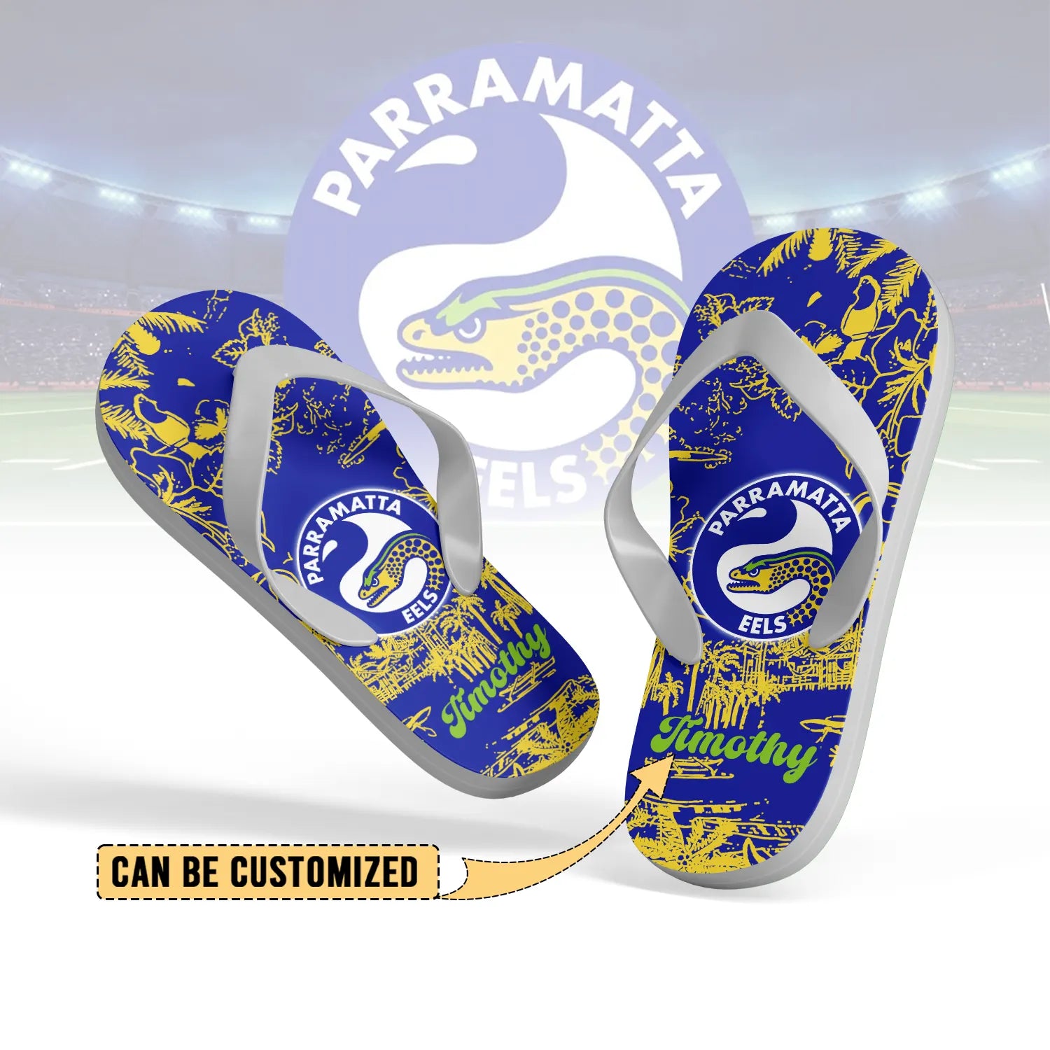 PAR Personalized Custom Flip Flops 8