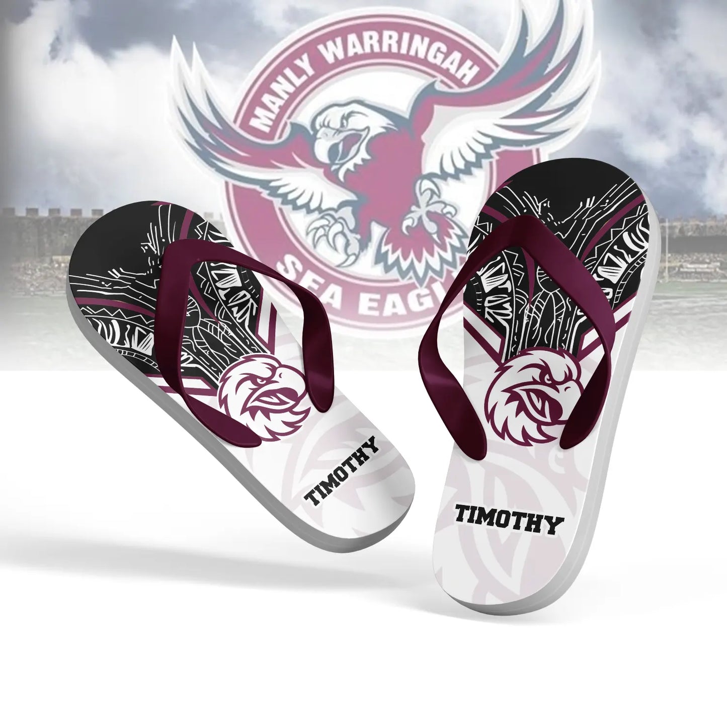 MAN Personalized Custom Flip Flops 2