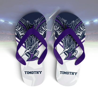 MEL Personalized Custom Flip Flops 2