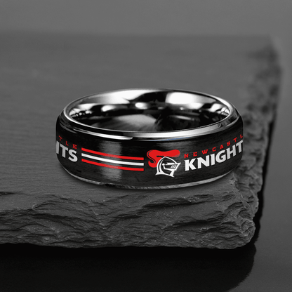 NRL Silver Tungsten Rings Gift For Fans 5