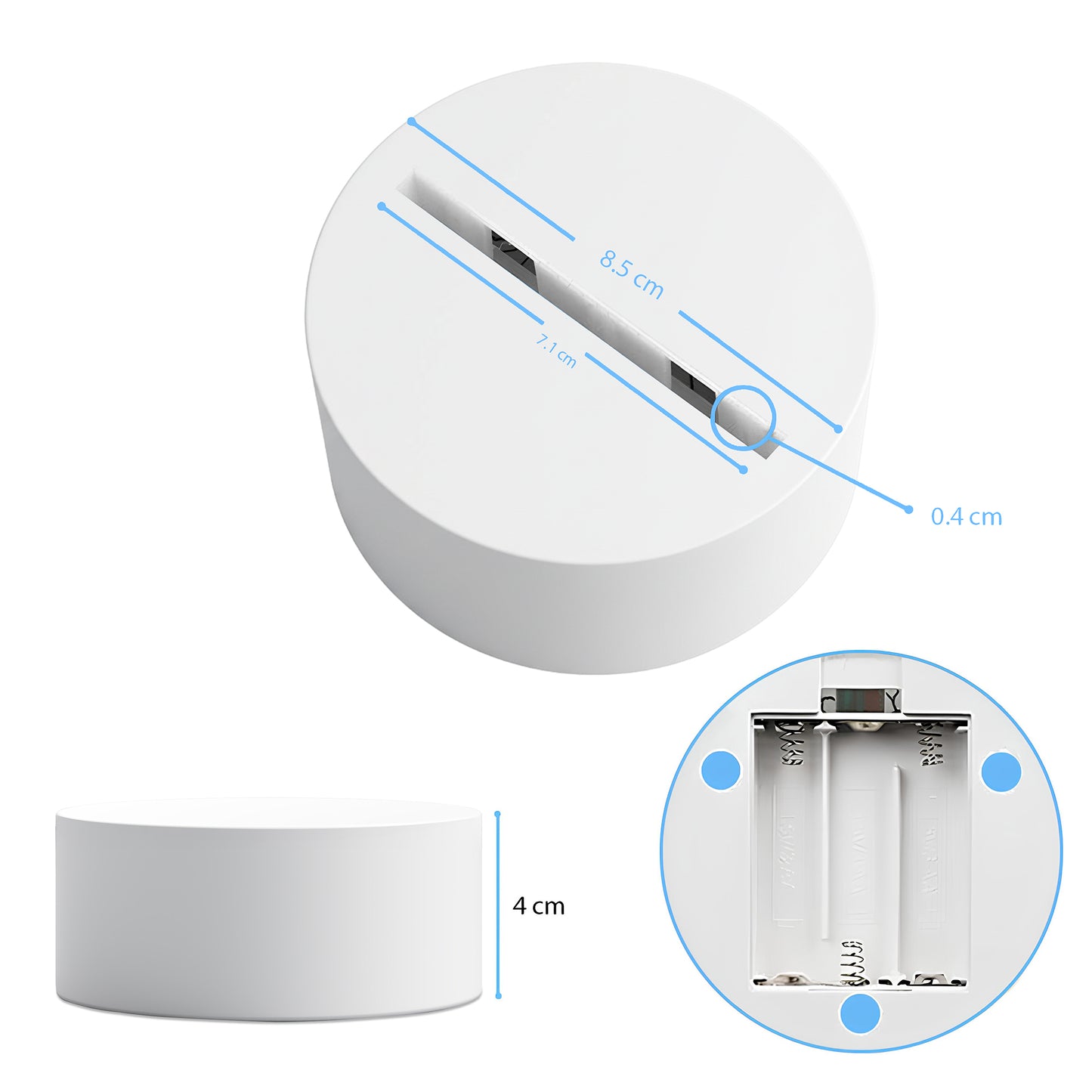 Wst Personalized Custom 3D Led Light Gift For Fans
