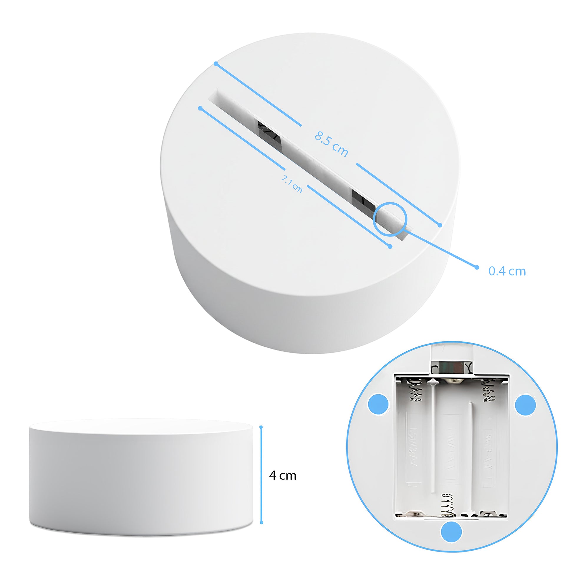 Wst Personalized Custom 3D Led Light Gift For Fans