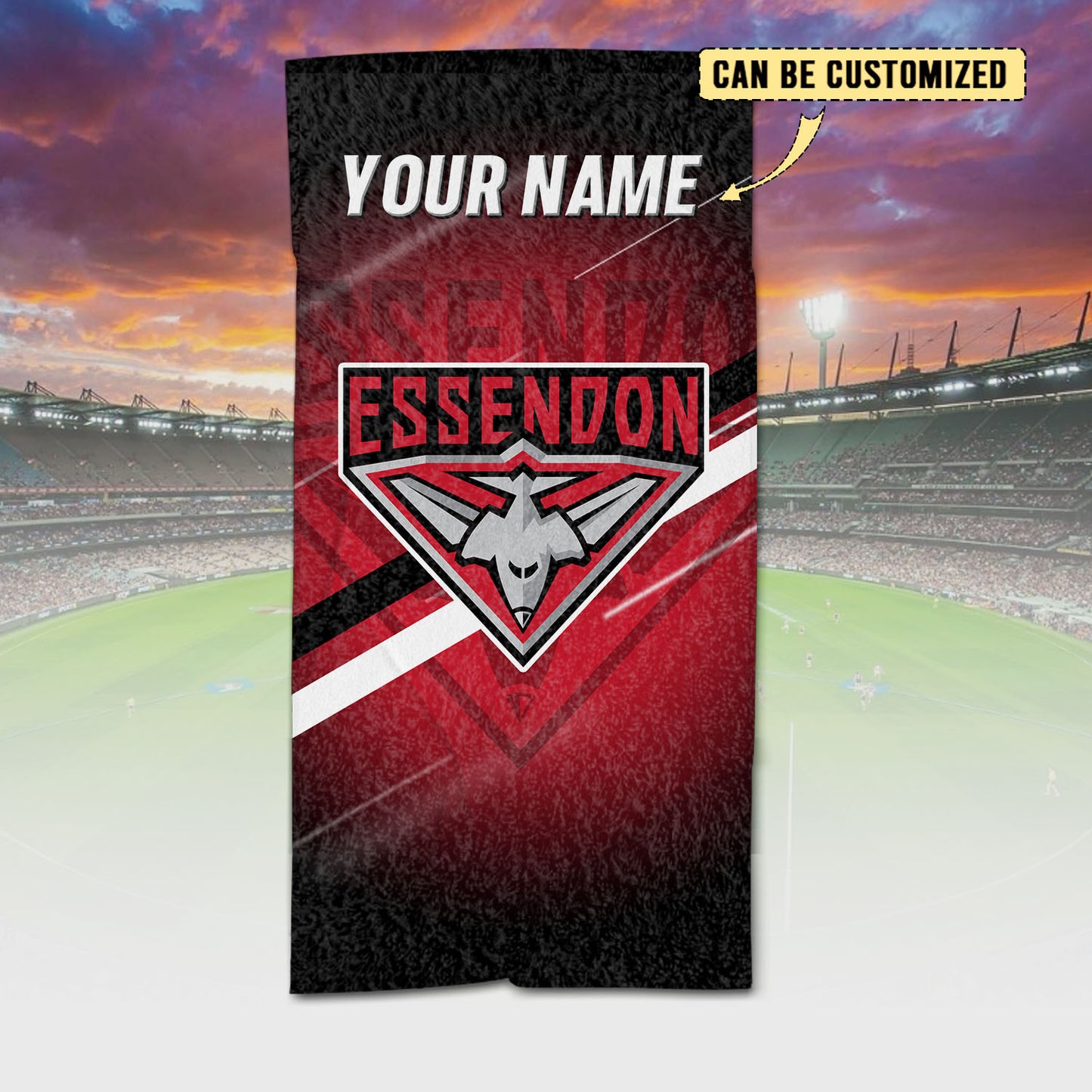 ESS Personalized Custom Pool Travel Beach and Bath Towels