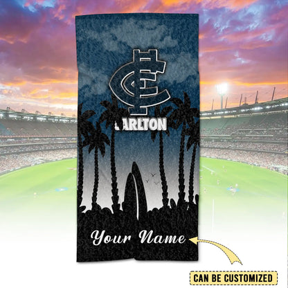 CAR Personalized Custom Pool Travel Beach and Bath Towels
