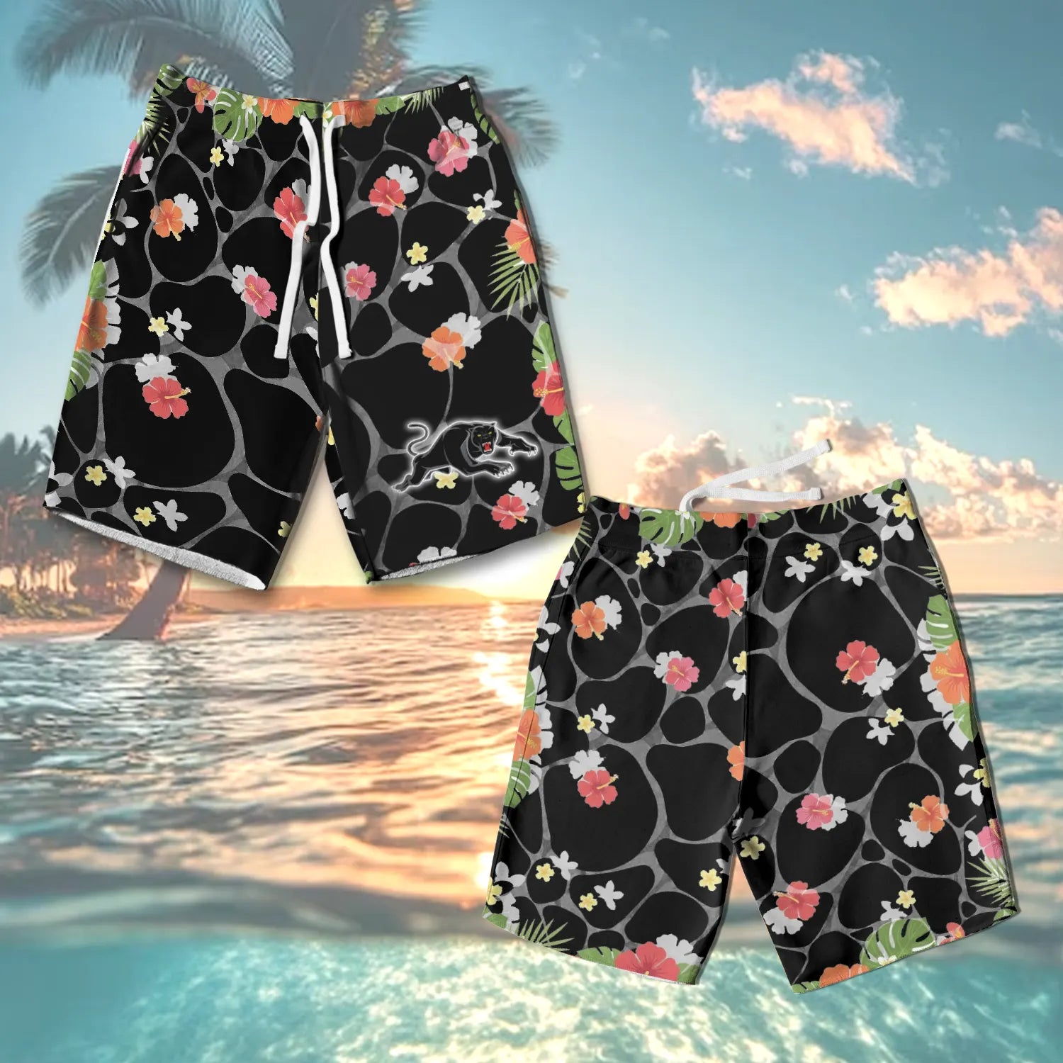 PEN Personalized Custom Combo Hawaiian Shirt And Shorts 2