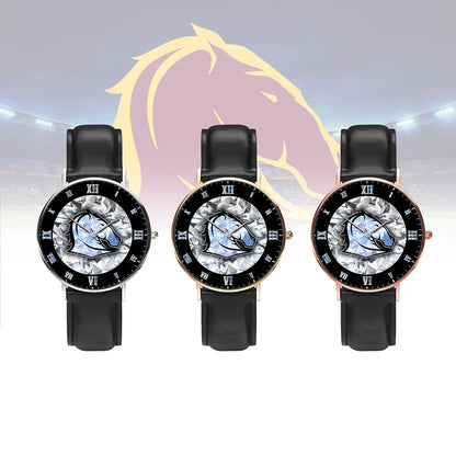 BRI Personalized Custom Stitched Leather Watch