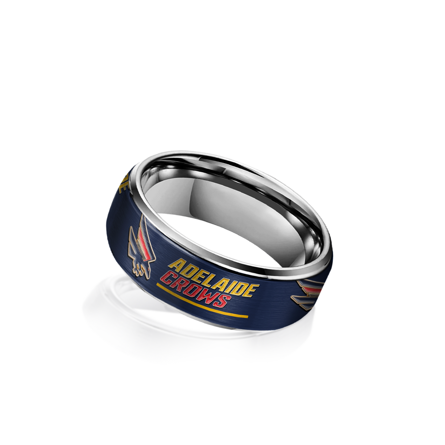 AFL Silver Tungsten Rings Gift For Fans 13
