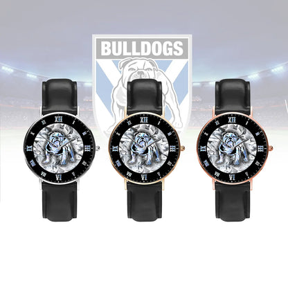 CBY Personalized Custom Stitched Leather Watch