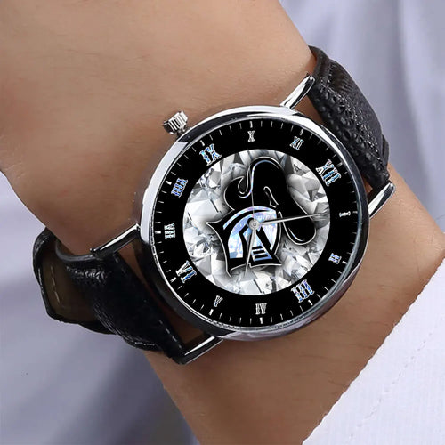 NEW Personalized Custom Stitched Leather Watch