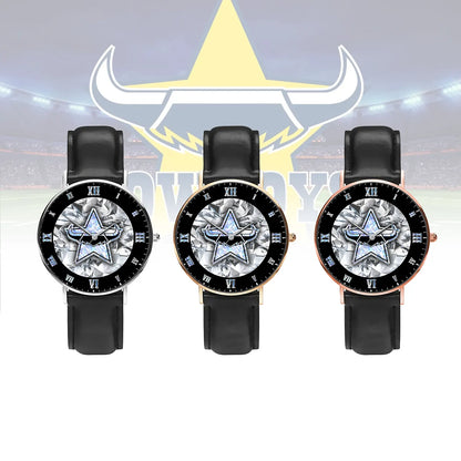 NQL Personalized Custom Stitched Leather Watch