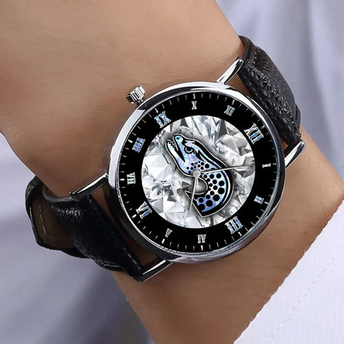 PAR Personalized Custom Stitched Leather Watch