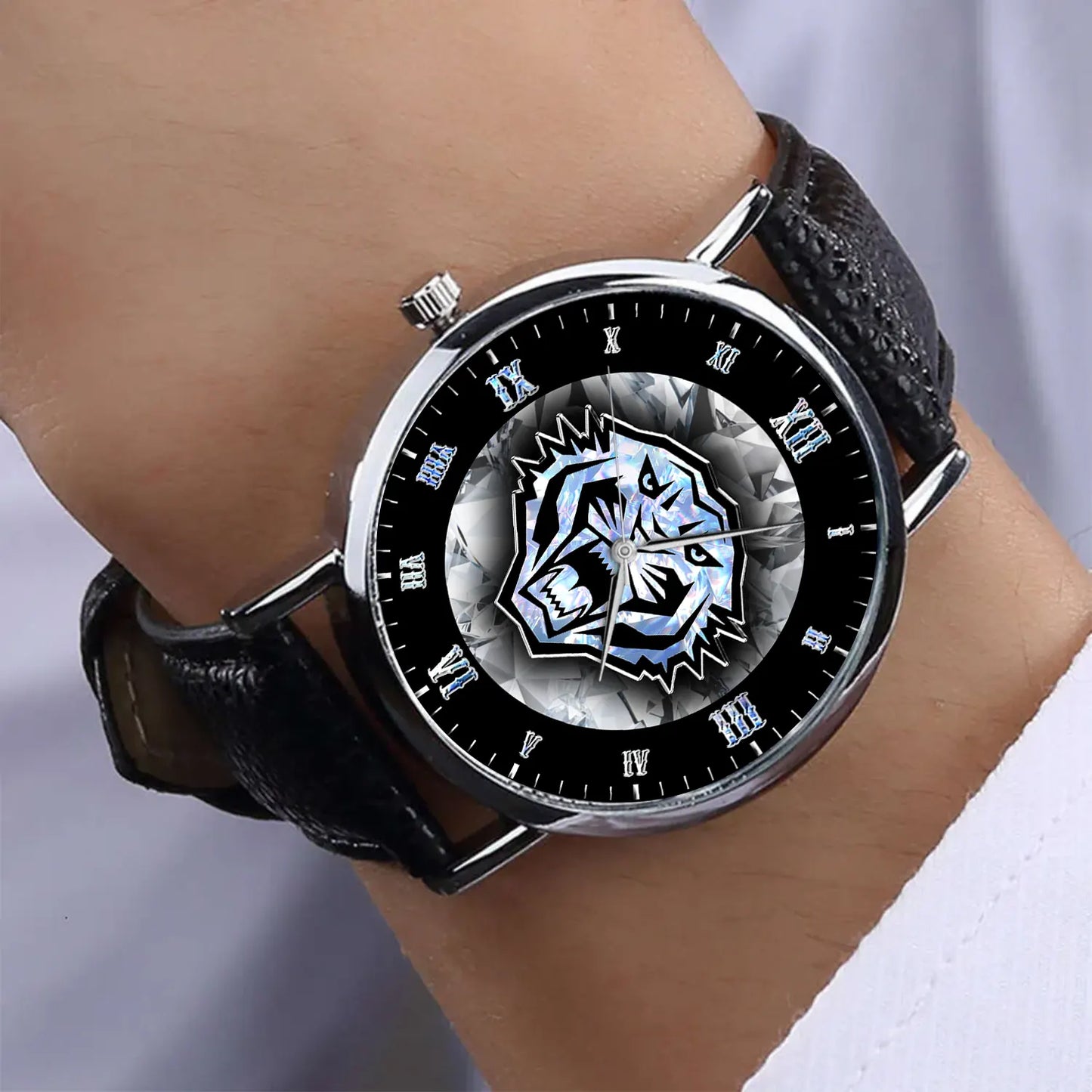 WST Personalized Custom Stitched Leather Watch
