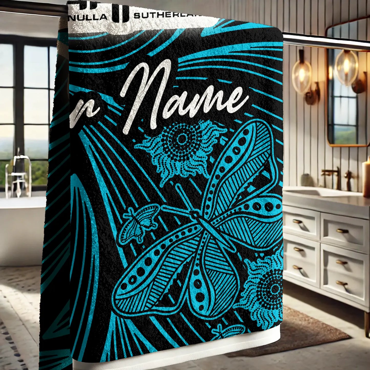 CRO Personalized Custom Pool Travel Beach and Bath Towels 9