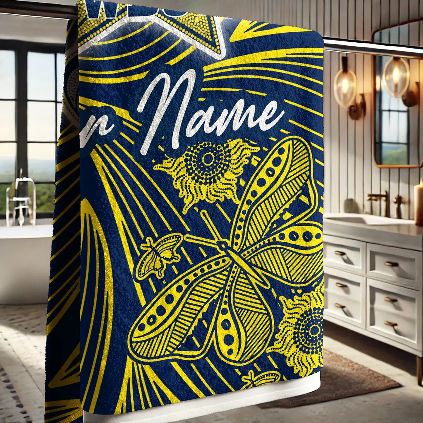 NQL Personalized Custom Pool Travel Beach and Bath Towels 9