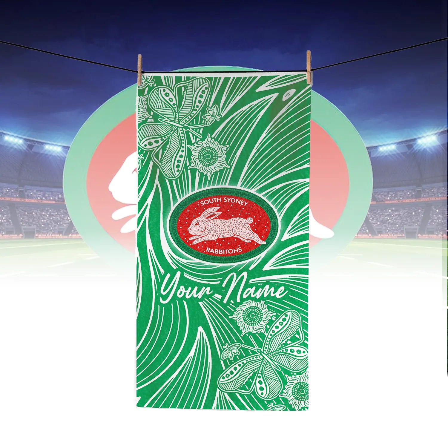 SOU Personalized Custom Pool Travel Beach and Bath Towels 9