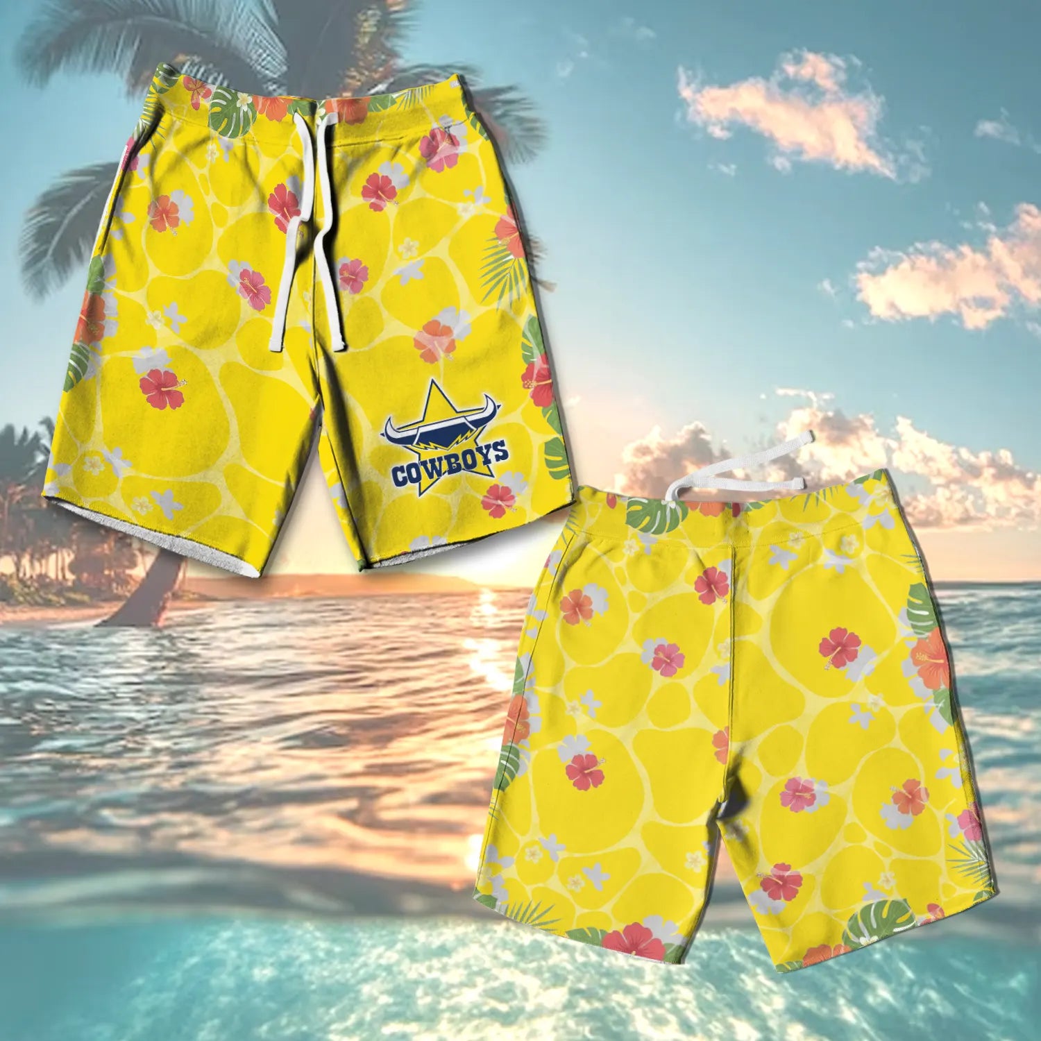 NQL Personalized Custom Combo Hawaiian Shirt And Shorts 2