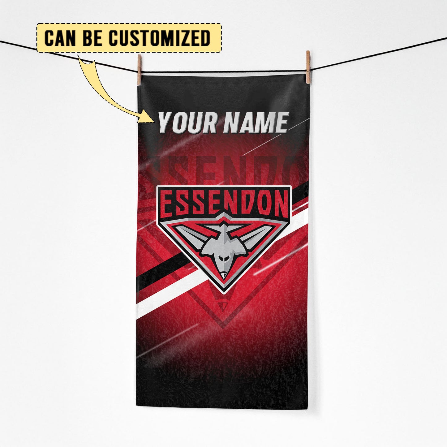 ESS Personalized Custom Pool Travel Beach and Bath Towels