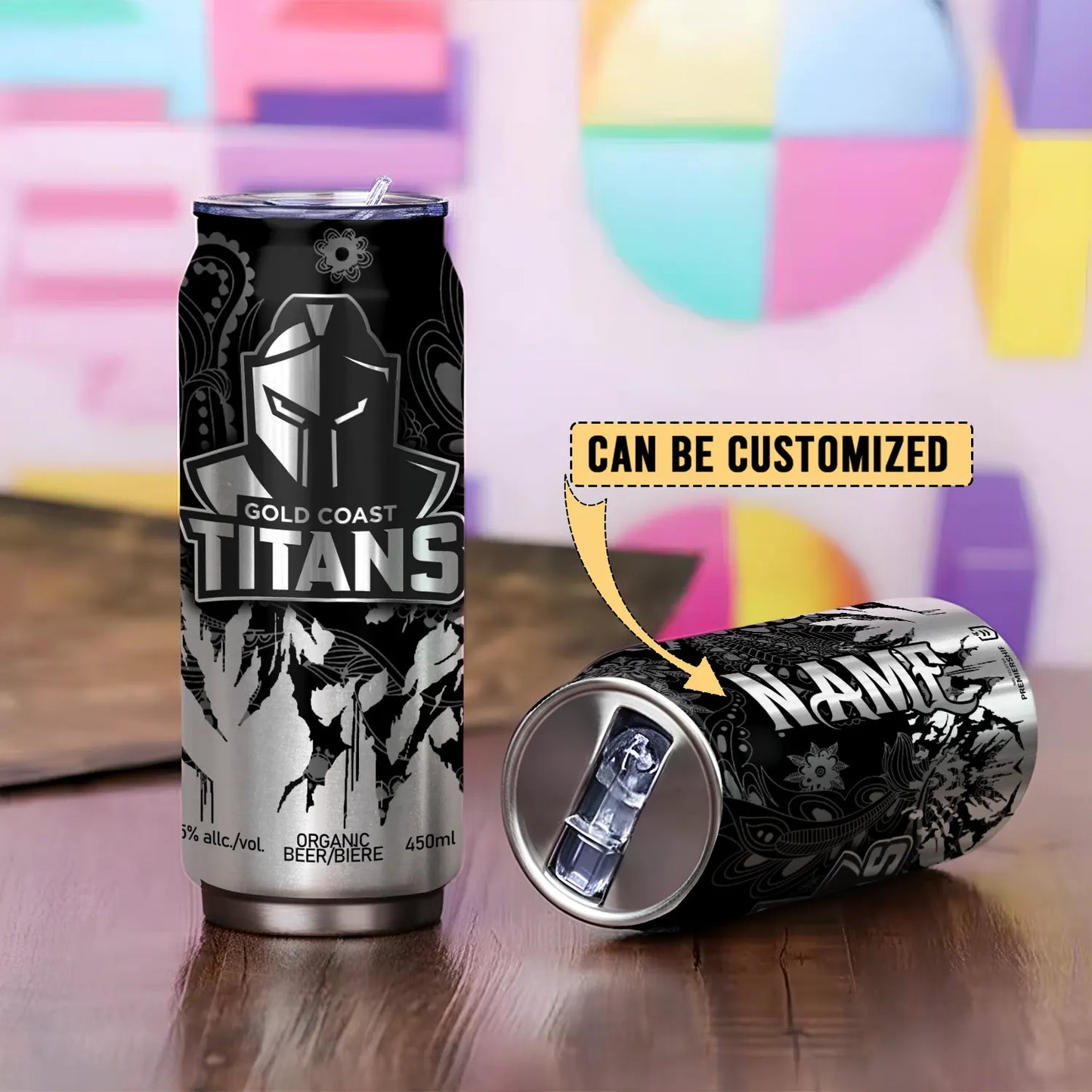 GLD Personalized Can Shaped Tumbler 2