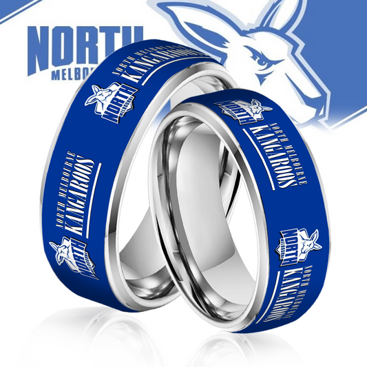 AFL Silver Tungsten Rings Gift For Fans 1