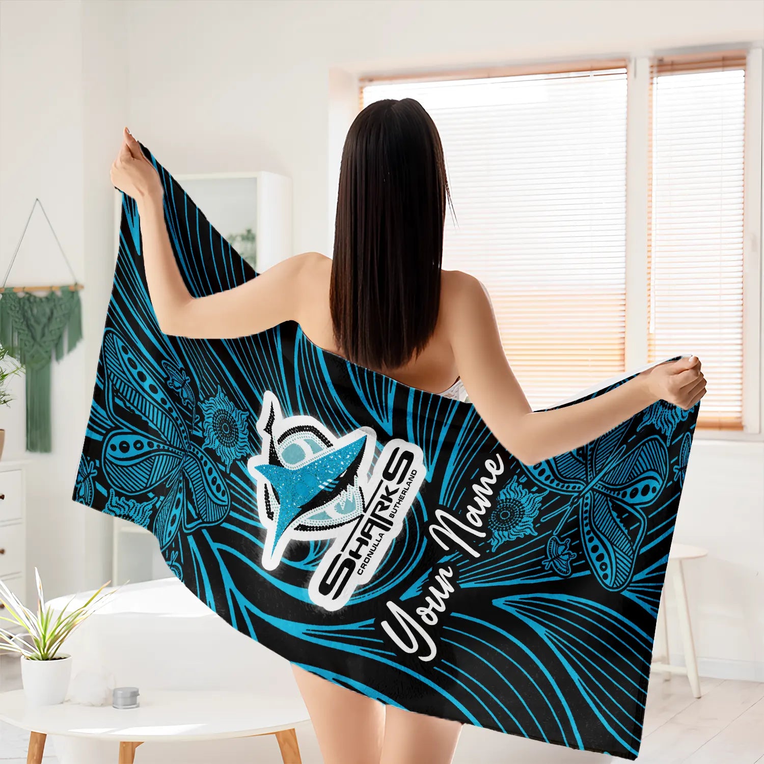 CRO Personalized Custom Pool Travel Beach and Bath Towels 9