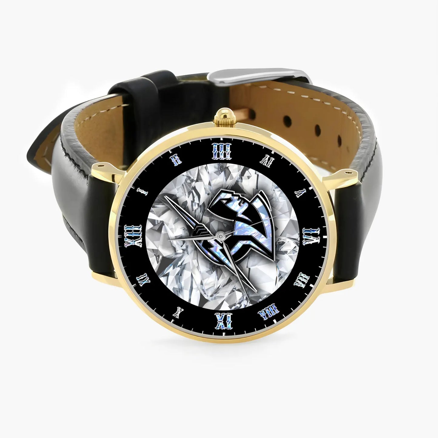 MEL Personalized Custom Stitched Leather Watch