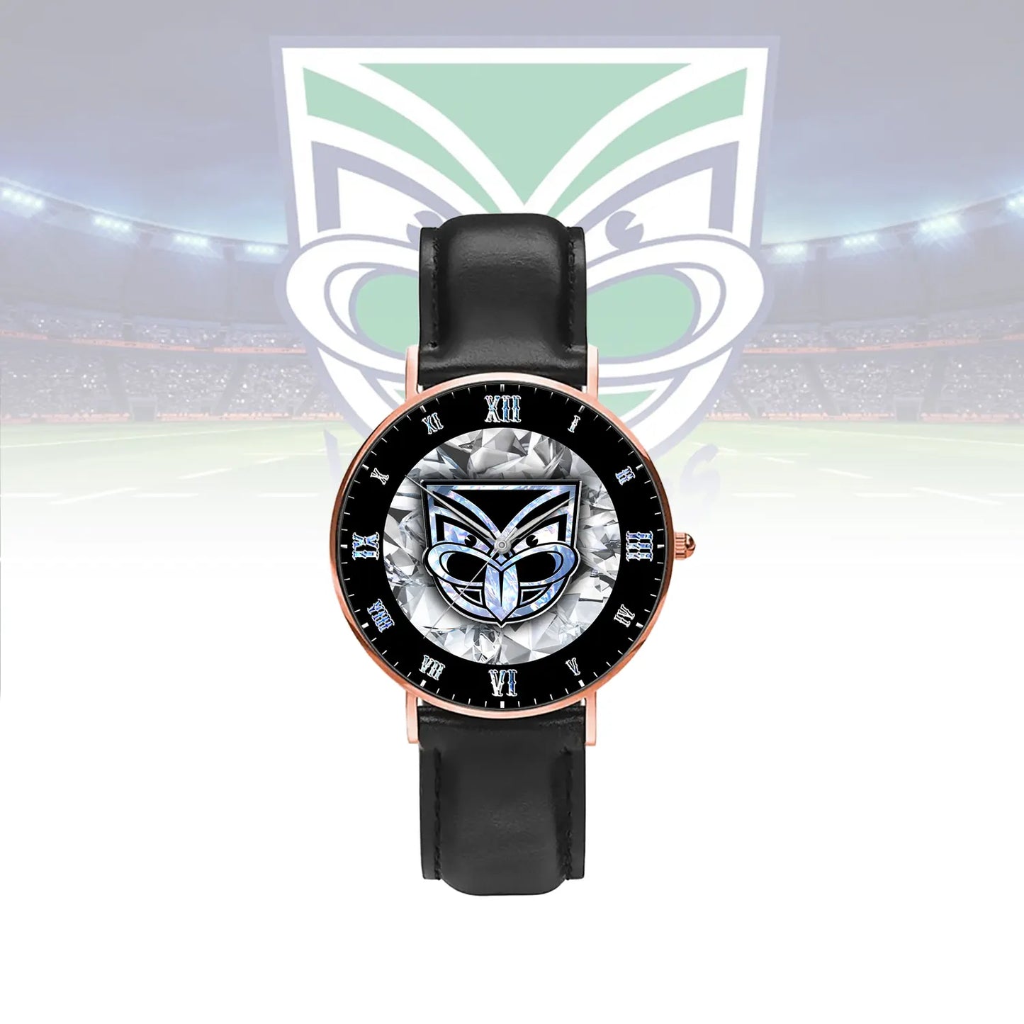 NZL Personalized Custom Stitched Leather Watch