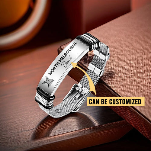 NTH Personalized Custom Men’s Metal Bracelet