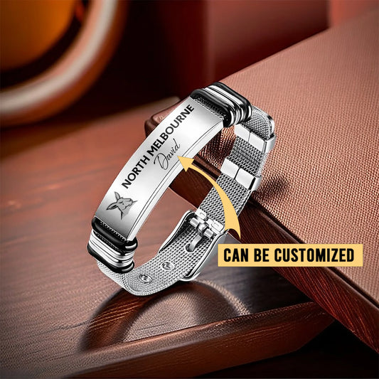 NTH Personalized Custom Men’s Metal Bracelet