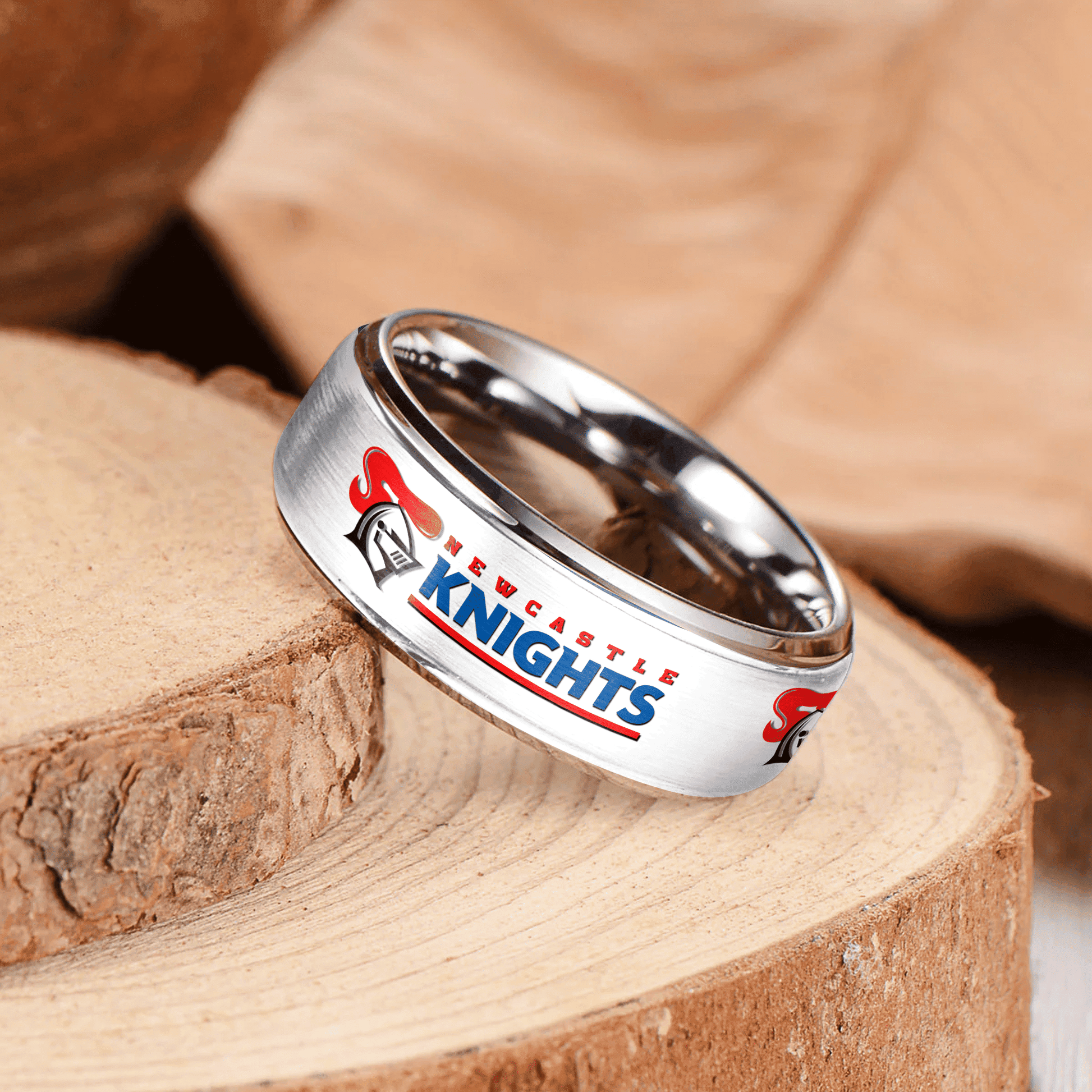 NRL Silver Tungsten Rings Gift For Fans 2