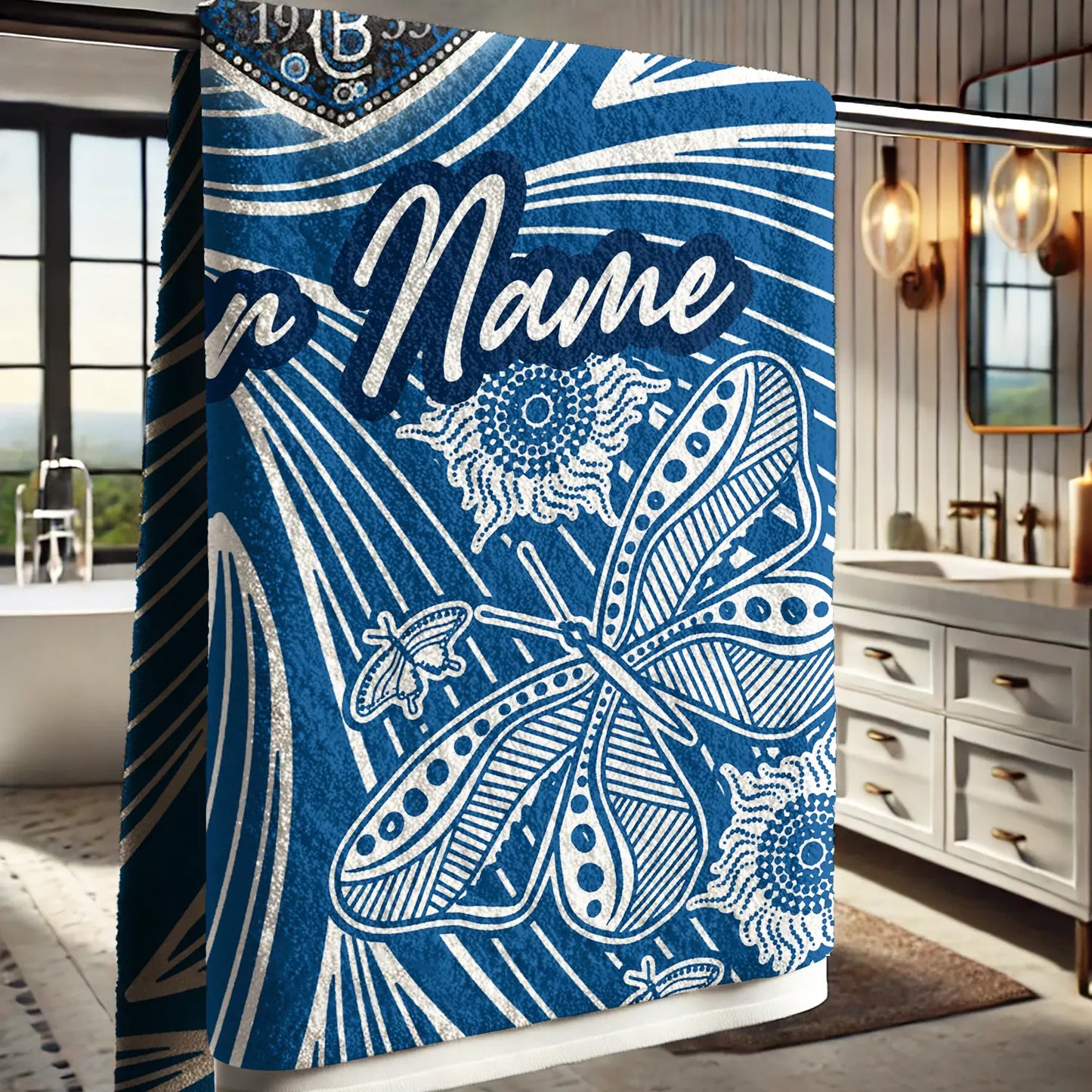 CBY Personalized Custom Pool Travel Beach and Bath Towels 9