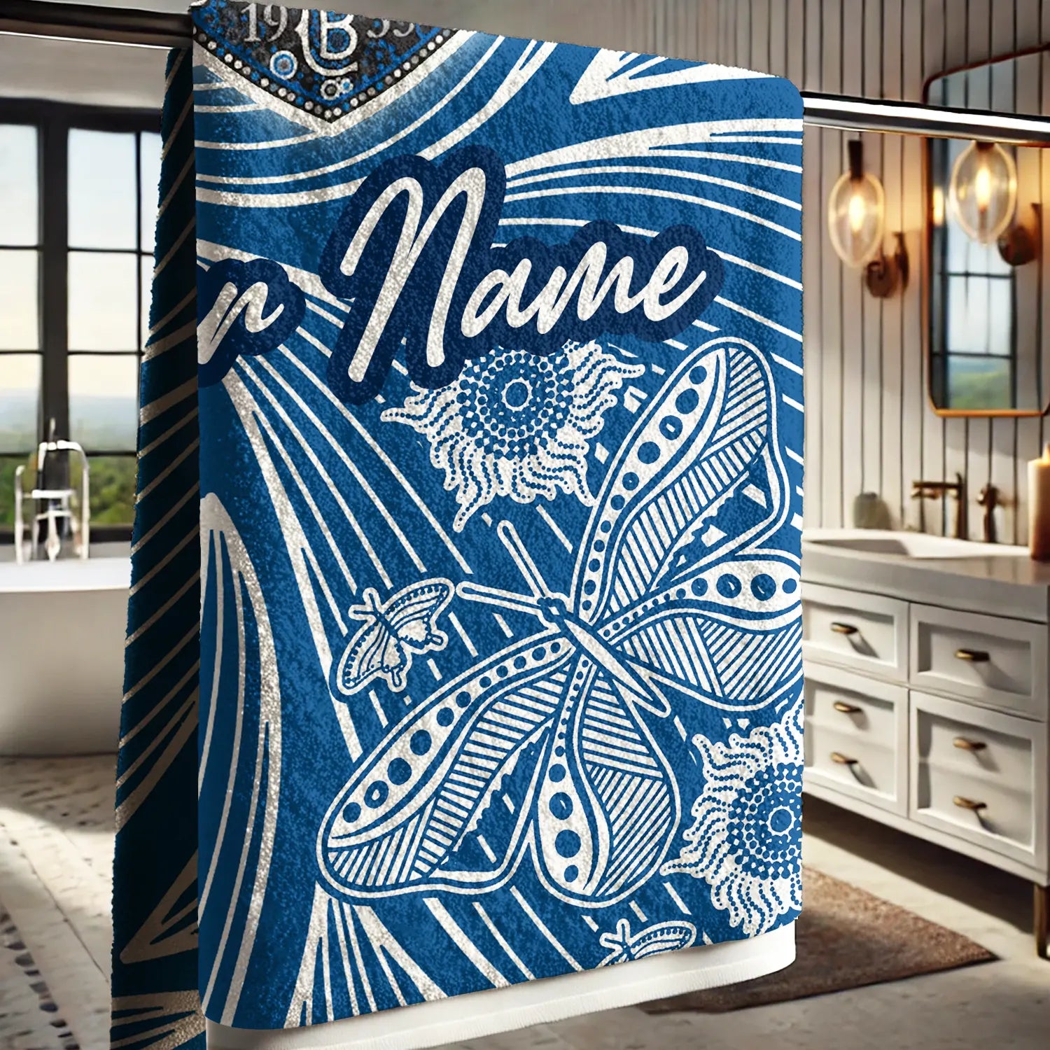 CBY Personalized Custom Pool Travel Beach and Bath Towels 9