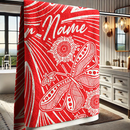 DOL Personalized Custom Pool Travel Beach and Bath Towels 9