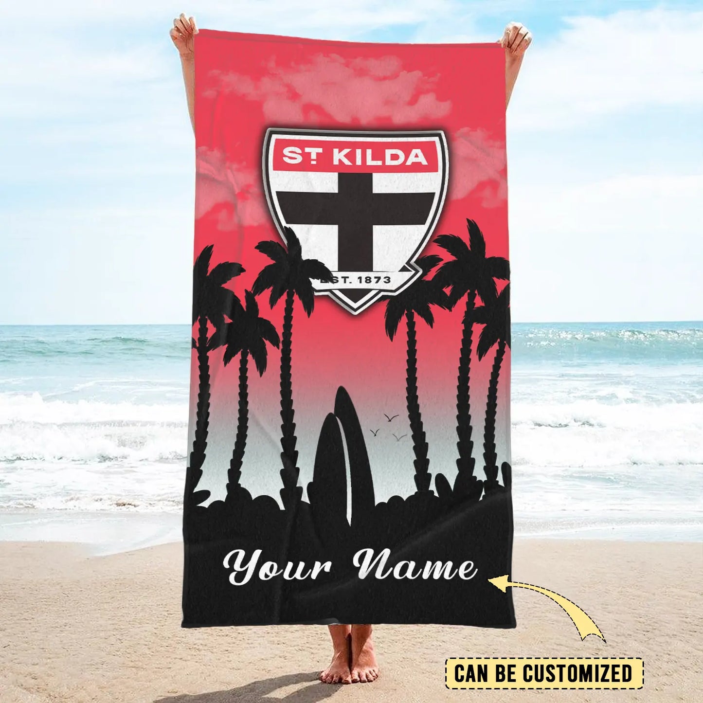 Personalized Pool Travel Beach And Bath Towels 27
