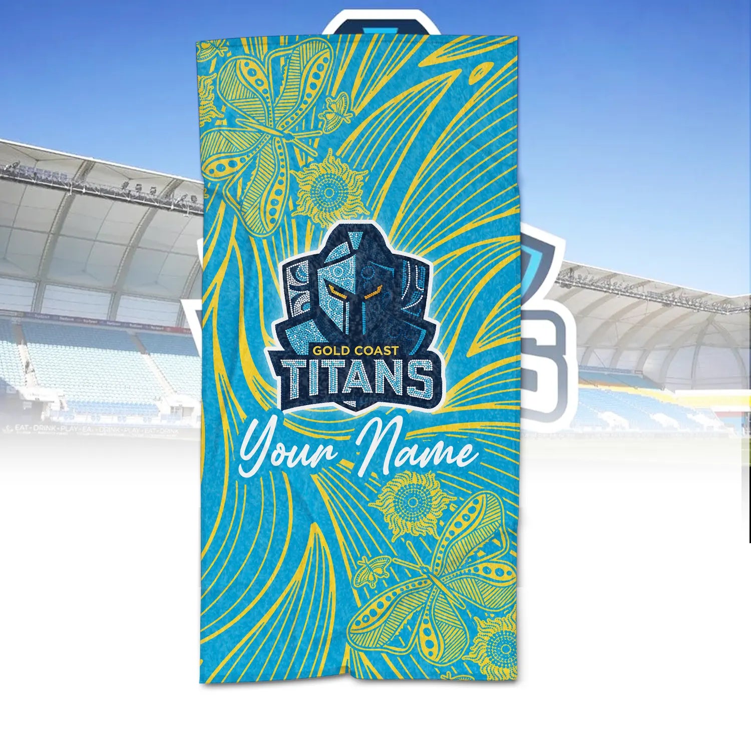 GLD Personalized Custom Pool Travel Beach and Bath Towels 9