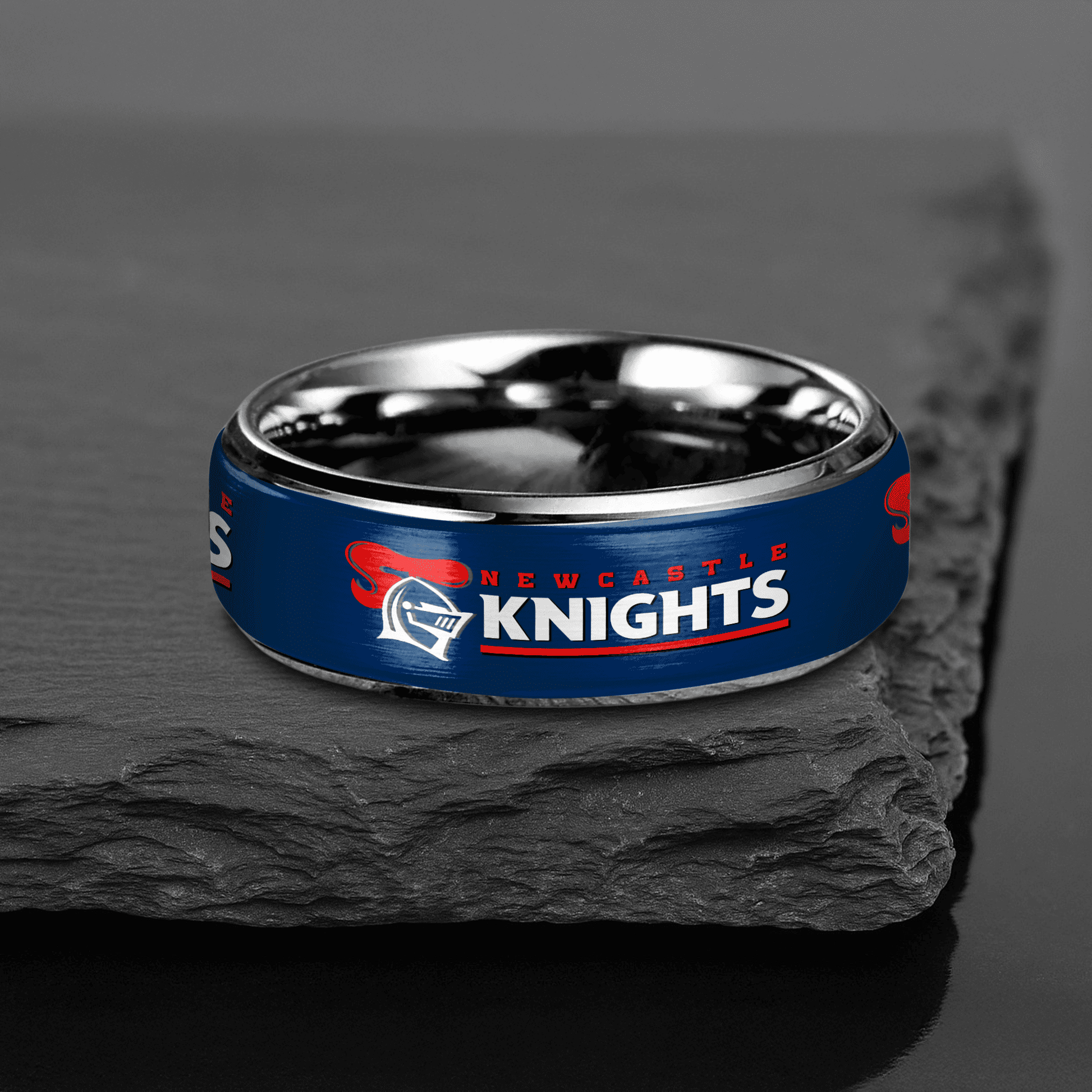 NRL Silver Tungsten Rings Gift For Fans 2