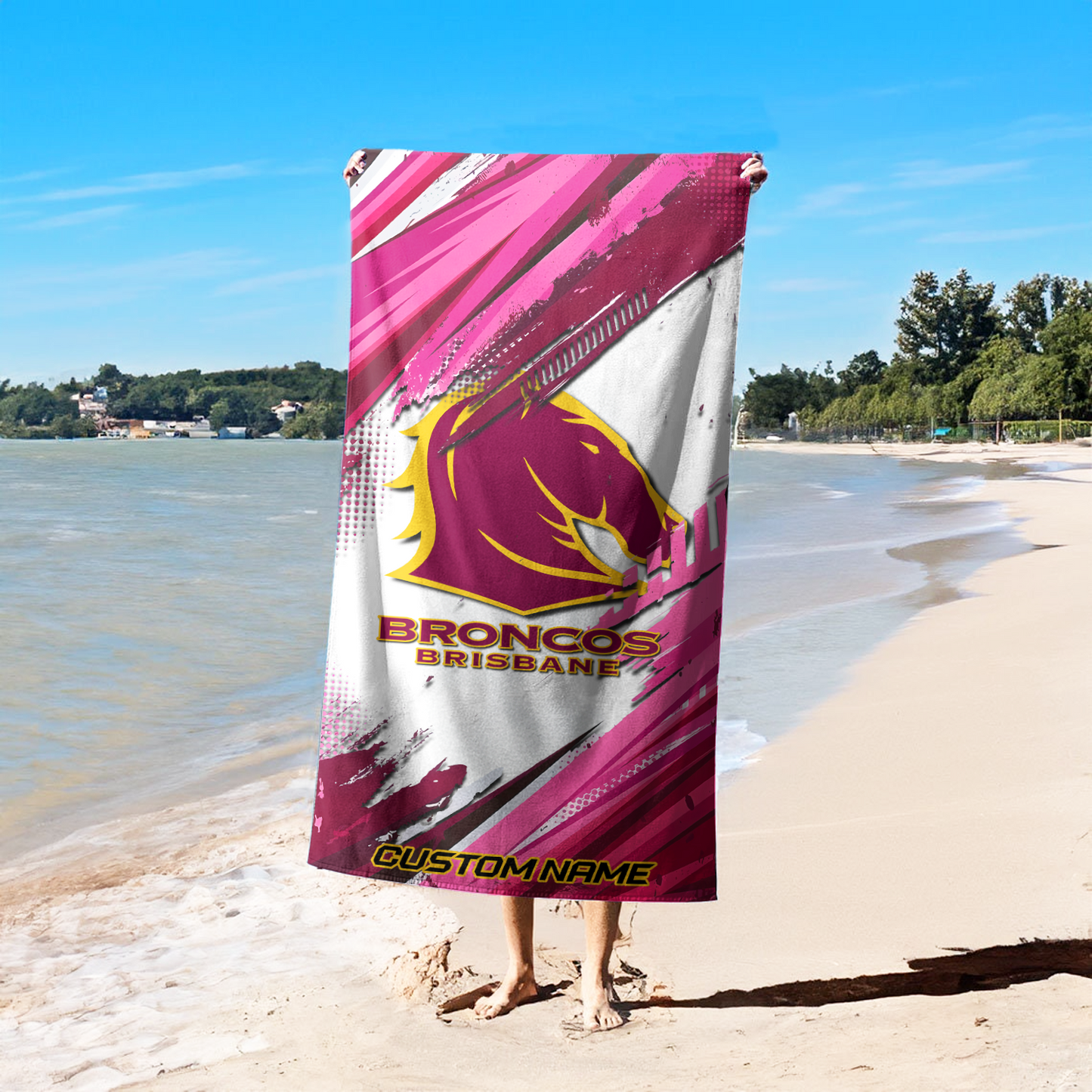 Personalized Pool Travel Beach And Bath Towels 71