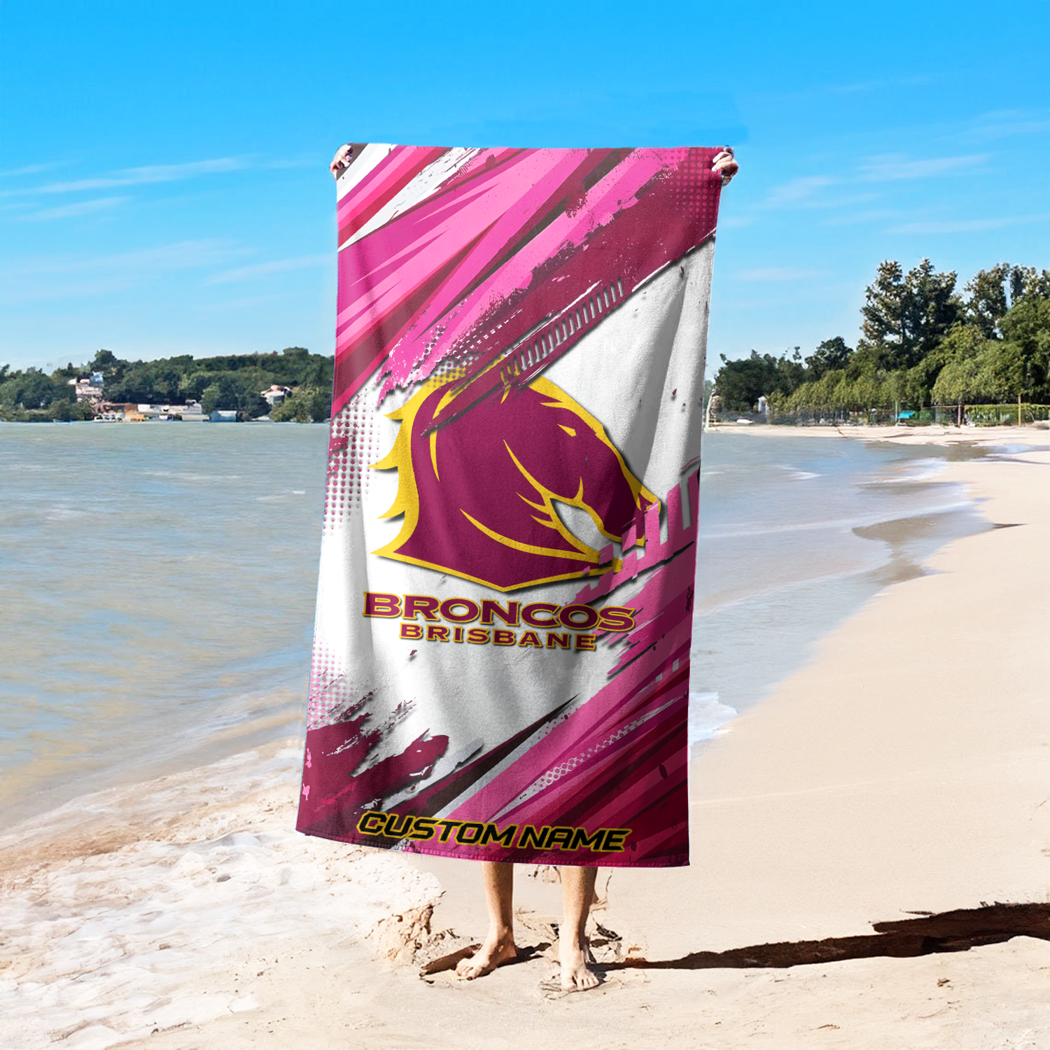 Personalized Pool Travel Beach And Bath Towels 71