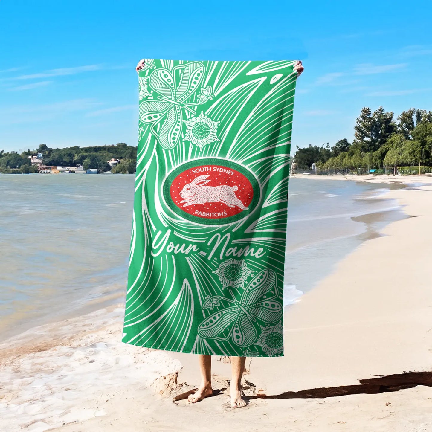 SOU Personalized Custom Pool Travel Beach and Bath Towels 9